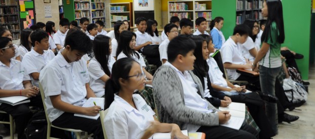 Grade 8 Library Instruction with Ms. Ann Grace Bansig HS Reader’s Services Librarian