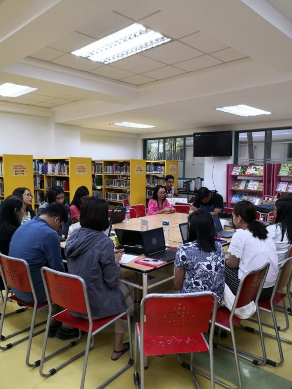 LRC Kumustahan Activity 2019 and EBSCO Hands-on Training with the GS Reading ,BRafheNHS,School and Counselling Unit, Filipino GS and Vermosa Teachers