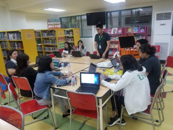 Kumustahan Activity with the GS Language Department last September 11, 2019