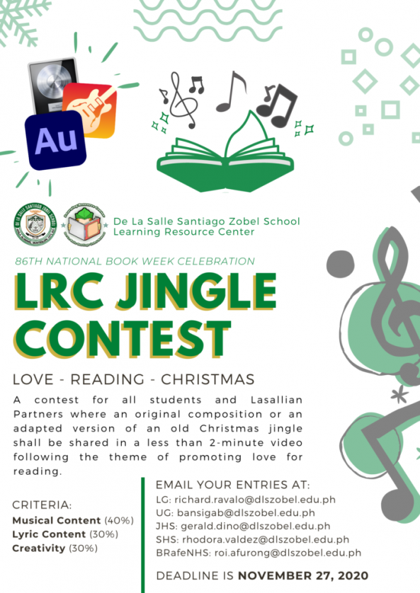 LRC Jingle Contest and Face Shield Design Contest