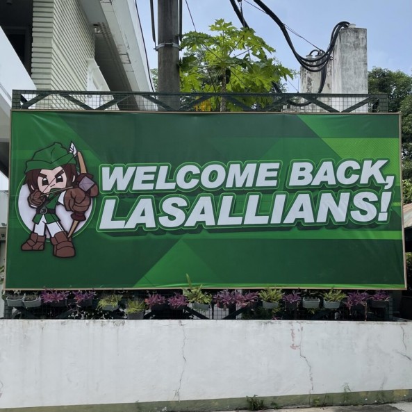 Welcome back, Lasallian Leaders! Let us all be Beacons of Hope! 💚  #DLSZLRC #AY20222023